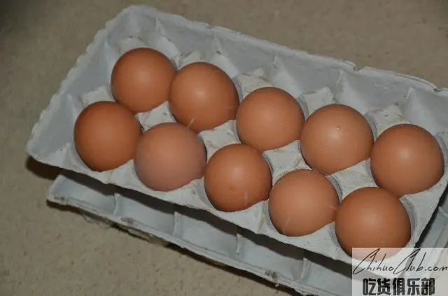 黑山褐壳鸡蛋